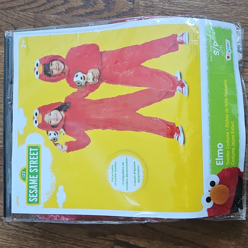 Elmo Costume for Toddlers (Brand New Unused)